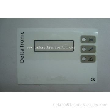 Label with Keys Transparent Window and LED Window (TD-N-186)